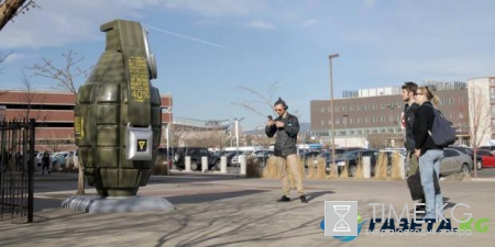 Невероятно, но факт: в Колорадо появился памятник гранате
