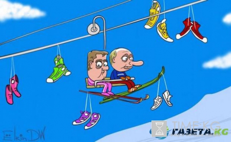 Новые карикатуры: "Димон на лыжах" и "Царь Ирод" позабавили сеть