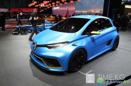 В сети продемонстрировали первые рендеры Renault Zoe RS