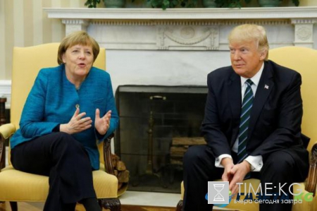 Встреча Трампа и Меркель: улыбки и конструктив несмотря на жесткие высказывания