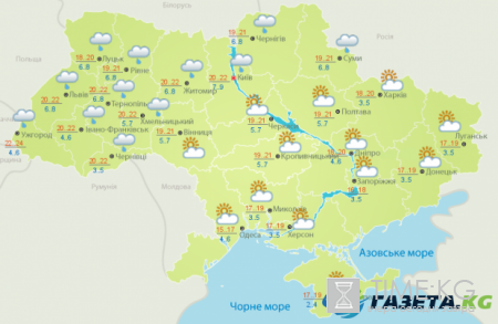 Гисметео: погода в Украине на 3 апреля