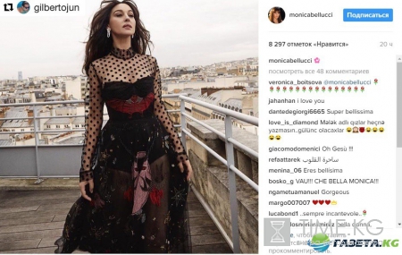 Моника Беллуччи покорила своей красотой (фото)