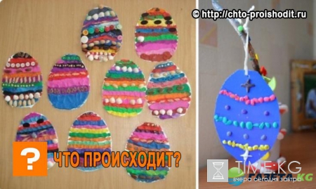 Пасхальные поделки, аппликации для малышей, шаблоны, просто