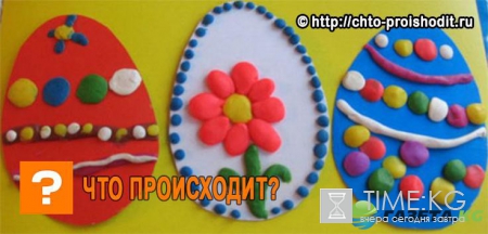 Пасхальные поделки, аппликации для малышей, шаблоны, просто