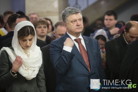 Перед визитом Порошенко иконы в киевском храме протерли спиртом