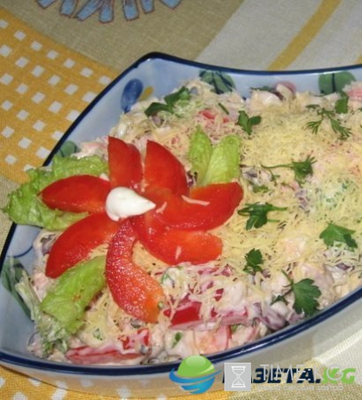 Рецепты салатов: простые салаты и вкусные, пошаговые рецепты с фото