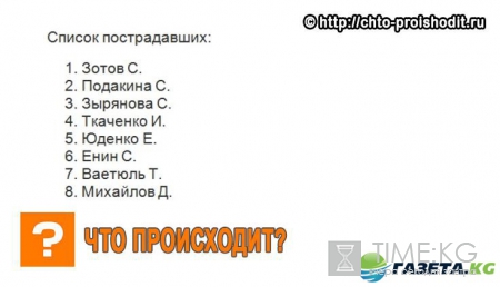 Стал доступен список пострадавших в железнодорожной аварии в Москве