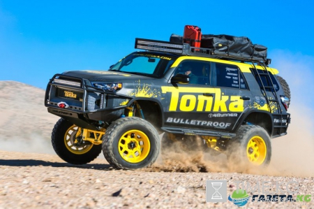 Tonka превратила свой игрушечный пикап в настоящий внедорожник Hilux