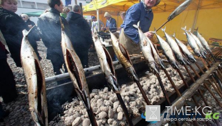 В Калининграде с размахом отметили День селедки