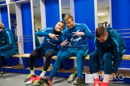 «Зенит» провел первую тренировку на «Крестовском»
