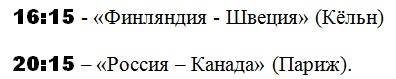 Чемпионат мира по хоккею 2017: расписание матчей и результаты последних игр — полуфинал