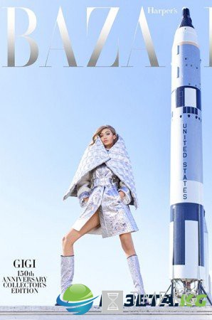 Джиджи Хадид снялась в футуристической фотосессии для Harper’s Bazaar и снова будет работать с Томми Хилфигером