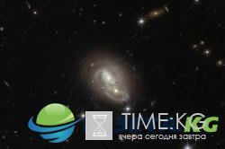 Hubble снял быстрые пересекающиеся галактики