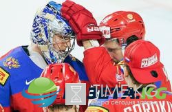 Испытание Латвии хоккейной сборной России