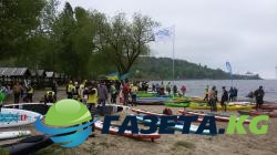 Под Киевом впервые состоялся марафон на байдарках и SUP-бордах (видео, фото)