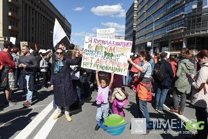 Полиция сообщила о тысяче участников митинга против реновации в Москве