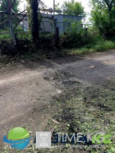 Последствия обстрела насосной станции Тельманово Последствия обстрела насосной станции Тельманово