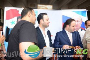 «Слава России и Сирии!» Офицеры ВС РФ и акция «Георгиевская ленточка» в Латакии — репортаж «Русской Весны» ФОТО, «Слава России и Сирии!» Офицеры ВС РФ и акция «Георгиевская ленточка» в Латакии — репортаж «Русской Весны» ФОТО,