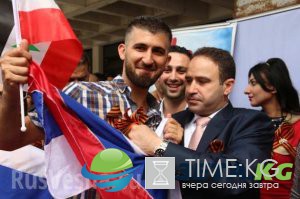 «Слава России и Сирии!» Офицеры ВС РФ и акция «Георгиевская ленточка» в Латакии — репортаж «Русской Весны» ФОТО, «Слава России и Сирии!» Офицеры ВС РФ и акция «Георгиевская ленточка» в Латакии — репортаж «Русской Весны» ФОТО,