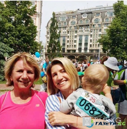62-летняя мама Аниты Луценко совершила забег в рамках киевского марафона! (ФОТО)