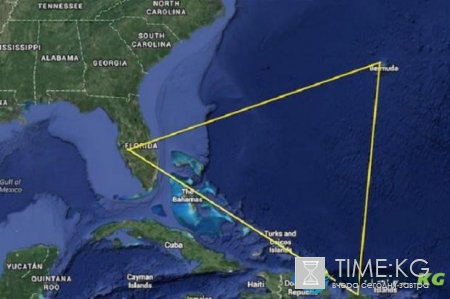 Частный самолет пролетая над Бермудским треугольником таинственно исчез