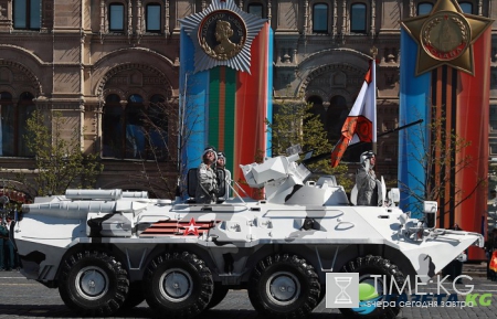 Генеральная репетиция военного парада в честь 72-й годовщины Победы прошла в воскресенье в Санкт-Петербурге
