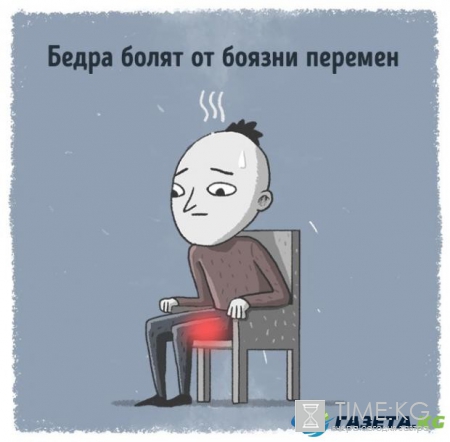 Какие сигналы нам посылает тело: шея болит из-за обид а голени из-за ревности