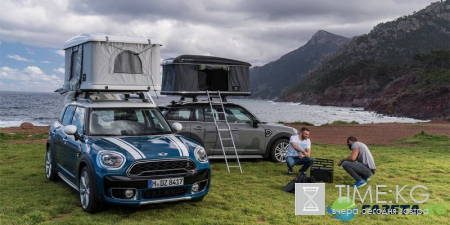 Компания Mini оснастила кроссовер Countryman палаткой на крыше