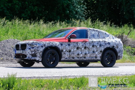 На тестах замечено новое поколение BMW X4