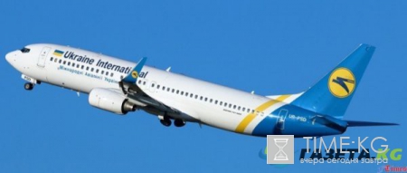 На Украине самолёт приземлился прямо в незастывший бетон