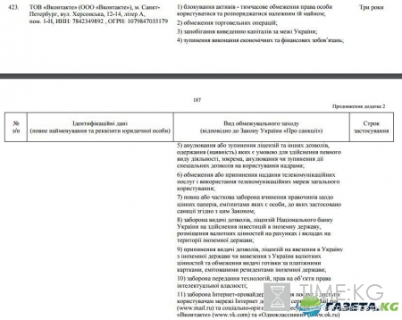 На Украине запретили Вконтакте и Одноклассники