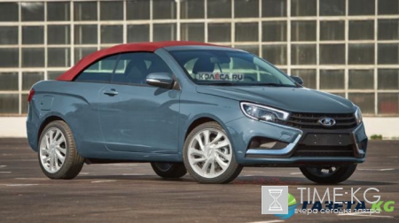 Обнародованы рендерные изображения кабриолета Lada Vesta