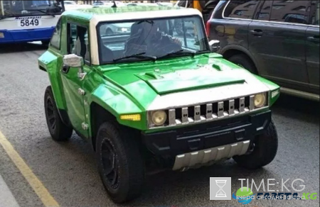 Пользователей сети впечатлил созданный из "Ока" ростовский Hummer