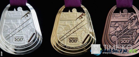 Представлены медали чемпионата мира-2017 в Лондоне (фото)