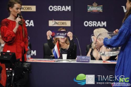 Пресс-конференция победителей второго полуфинала Евровидения 2017