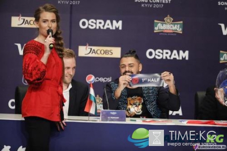Пресс-конференция победителей второго полуфинала Евровидения 2017