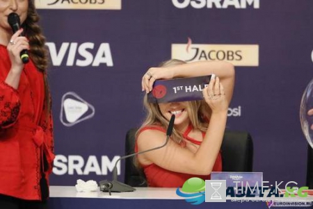 Пресс-конференция победителей второго полуфинала Евровидения 2017