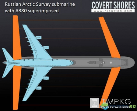 Проект подводной лодки-сейсморазведчика комплекса «Айсберг»