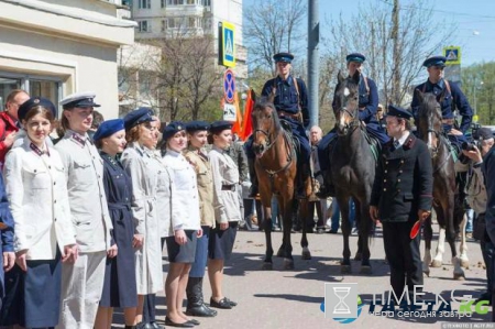 В московском метро повесили портрет Сталина