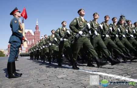 В Москве проводится генеральная репетиция в честь Парада Победы