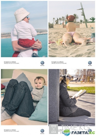 Вывернутые водители Volkswagen