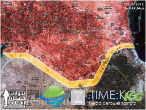 «Tiger Force» supported by Russian Air Force liberate Eastern Aleppo advancing to Raqqa border MAP