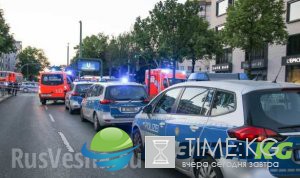 В Берлине автомобиль въехал на станцию метро, есть пострадавшие ФОТО, В Берлине автомобиль въехал на станцию метро, есть пострадавшие ФОТО,