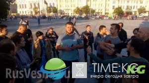 В Харькове прошла акция против запрета «ВКонтакте»