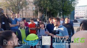 В Харькове прошла акция против запрета «ВКонтакте»