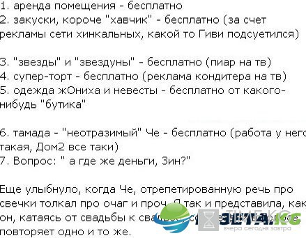 Во сколько обошлась свадьба Валерию Блюменкранцу и Тате Абрамсон?