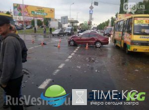 В Одессе полицейские протаранили автомобиль и врезались в магазин ФОТО,