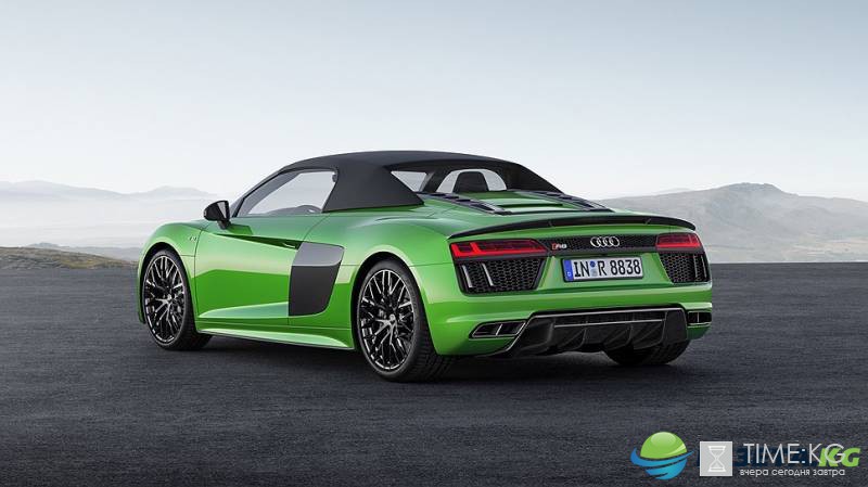 Audi выпустила 610-сильный R8 Spyder V10 plus‍