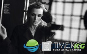 Кейт Уинслет в интересном черно-белом фотосете