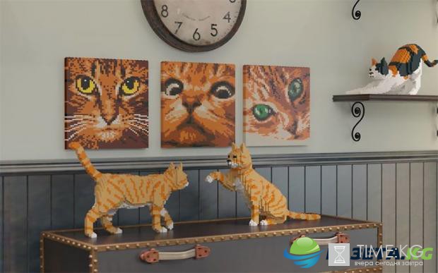Lego навсегда: коты от гонконгского бренда Lego навсегда: коты от гонконгского бренда